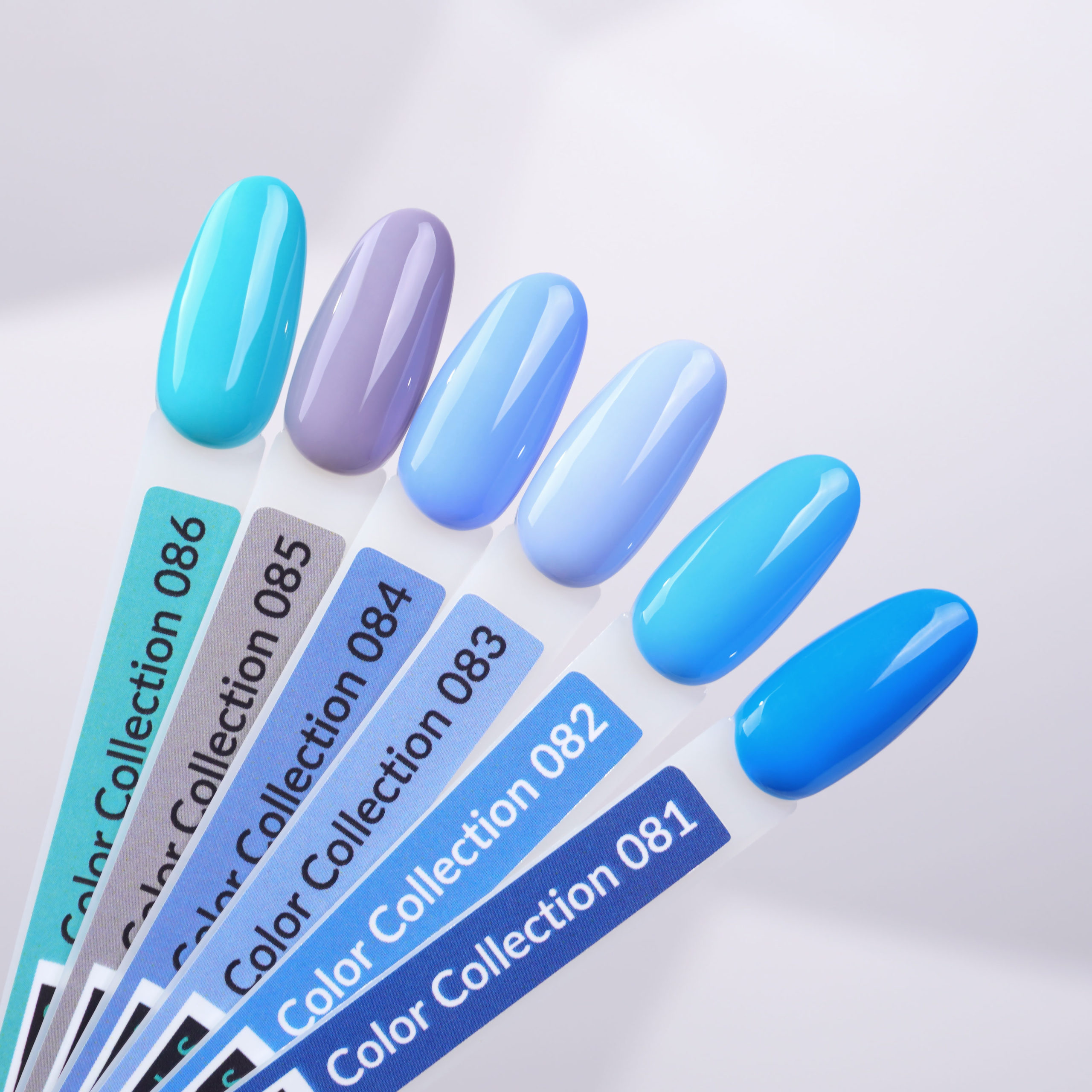 Гель-лак Kira Nails №081 (лазуровий, емаль), 6 мл – Kira Nails