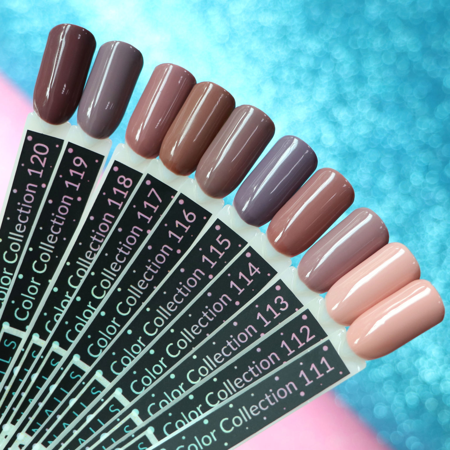 Гель-лак Kira Nails №119 (сливово-коричневий, емаль), 6 мл – Kira Nails
