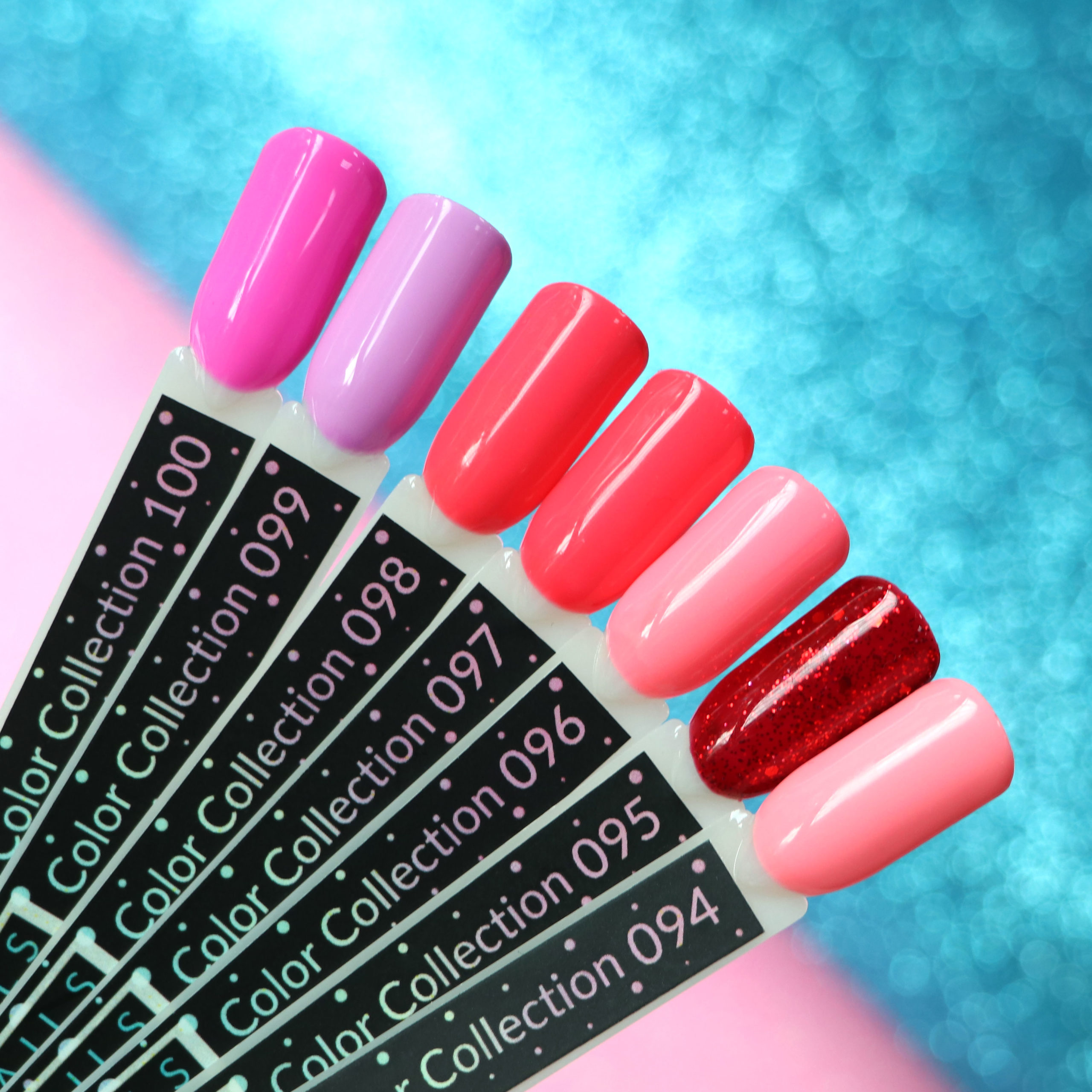 Гель-лак Kira Nails №095 (насичений червоний з мікроблиском), 6 мл ...